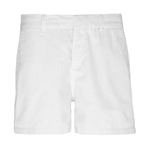 Asquith & Fox Women's Chino Shorts White